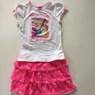 コストコ(コストコ)のプリンセス Tシャツ スカート(Tシャツ/カットソー)