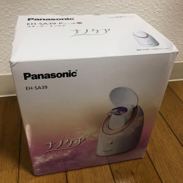 新品 Panasonic フェイススチーマー  ナノケア