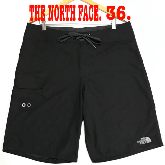 THE NORTH FACE(ザノースフェイス)のトーマスさん専用 36. 新品 ノースフェイス ボードショーツ 黒 ロング メンズの水着/浴衣(水着)の商品写真