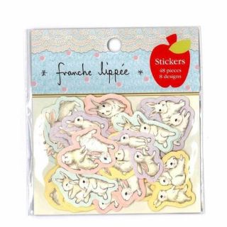 フランシュリッペ(franche lippee)のfranche lippée （フランシュリッペ）フレークシール すずらんうさぎ(シール)