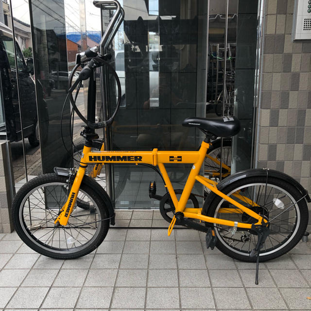 自転車折りたたみ自転車 HUMMER 6段階変速