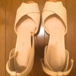 ミッシュマッシュ(MISCH MASCH)の夏物 ウェッジサンダル美品(サンダル)