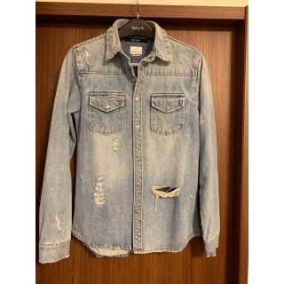 ロンハーマン(Ron Herman)のRon Herman x ksubi スビ Damage Denim Shirt(シャツ)