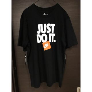 ナイキ(NIKE)のNIKE ナイキ Tシャツ XL ジャストドゥーイット 黒 新品(Tシャツ/カットソー(半袖/袖なし))