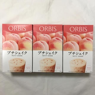 オルビス(ORBIS)のホワイトピーチ ORBIS オルビス プチシェイク ×3箱(21食)(ダイエット食品)