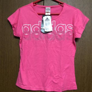 アディダス(adidas)のadidas アディダス Tシャツ ピンク(Tシャツ(半袖/袖なし))