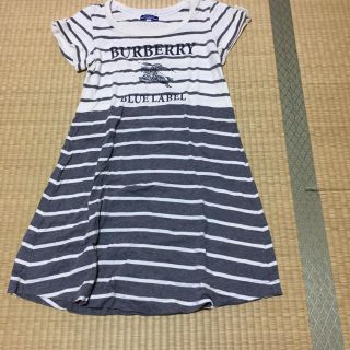 バーバリーブルーレーベル(BURBERRY BLUE LABEL)の☆☆バーバリーブルーレーベル☆☆ ボーダーチュニックワンピース(チュニック)