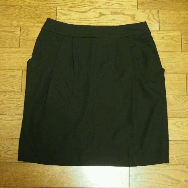 INDEX(インデックス)のひざ上 ボックススカート レディースのスカート(ひざ丈スカート)の商品写真