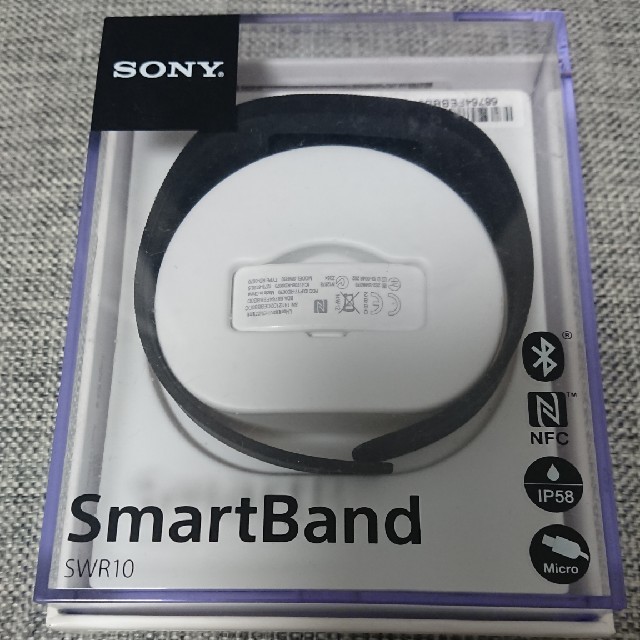 SONY(ソニー)のソニー Smartband SWR10  スマホ/家電/カメラの美容/健康(体重計/体脂肪計)の商品写真