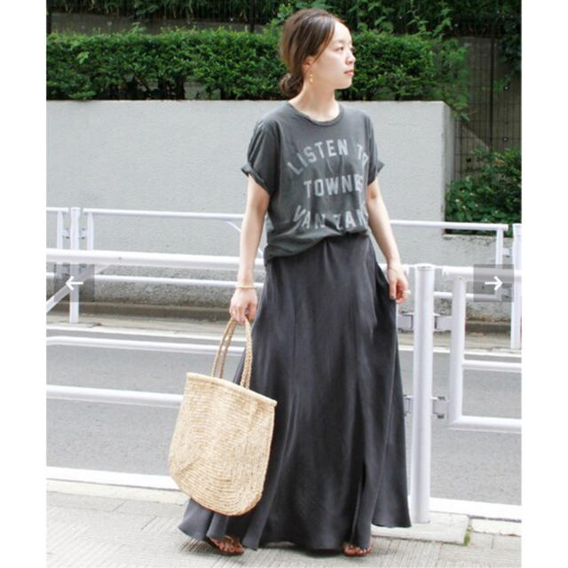 Plage Washable Fibril ギャザーロングスカート - greatriverarts.com