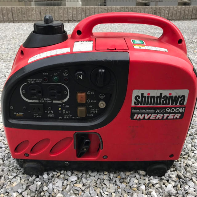 新ダイワ ポータブル発電機 IEG900M/M SHINDAIWA (ヤマハ) www