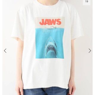 スローブイエナ(SLOBE IENA)のJAWS Tシャツ Rock Stanley(Tシャツ(半袖/袖なし))