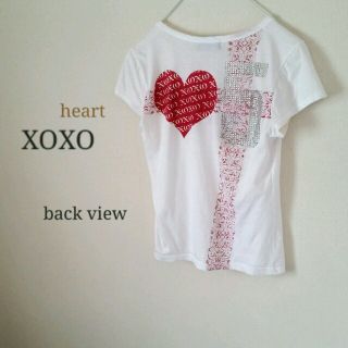 キスキス(XOXO)の背中が可愛い♡【XOXO】半袖Tシャツ♡(Tシャツ(半袖/袖なし))