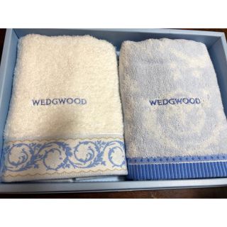 ウェッジウッド(WEDGWOOD)のウエッジウッド フェイスタオル2枚(タオル/バス用品)