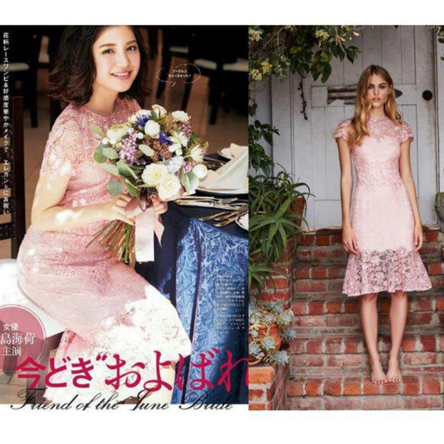 予約発売 専用♡プチサイズ★Tadashi Shoji Alice　レースワンピース　4Ｐ