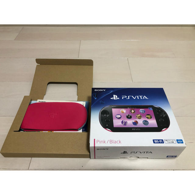 PlayStation Vita - PSVITA 本体 バリューパック ピンク/ブラックの