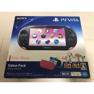 PSVITA 本体 バリューパック ピンク/ブラック