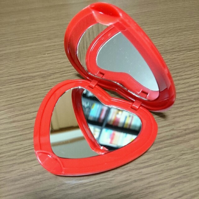 Ron Herman(ロンハーマン)のロンハーマン 手鏡 コンパクトミラー 赤 レディースのファッション小物(ミラー)の商品写真