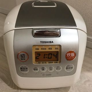 トウシバ(東芝)の炊飯器 RC-10MSD(炊飯器)