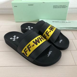 オフホワイト(OFF-WHITE)の【あびちゃん様専用】27.5 off-white シャワー サンダル(サンダル)