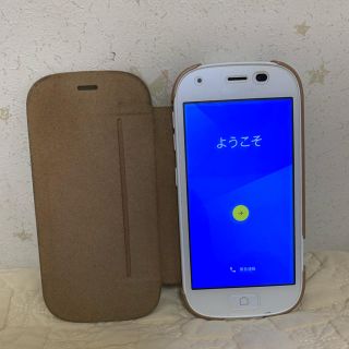 エヌティティドコモ(NTTdocomo)のdocomoくらくスマートフォン4 F-04J ホワイト 1392 超美品(スマートフォン本体)