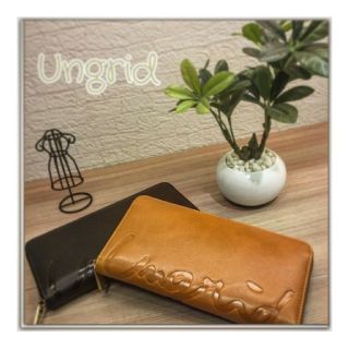 アングリッド(Ungrid)のUngrid✯ラウンドファスナー 長財布(財布)