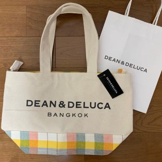 ディーンアンドデルーカ(DEAN & DELUCA)のDEAN & DELUCA 【タイ限定】チェックトートバッグ(トートバッグ)