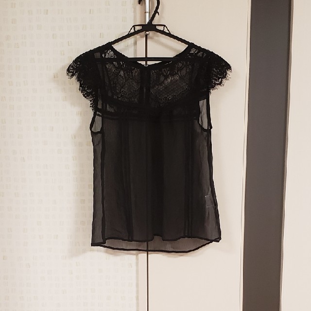 MURUA(ムルーア)のムルーア 黒 フリーサイズ トップス 美品 レディースのトップス(カットソー(半袖/袖なし))の商品写真