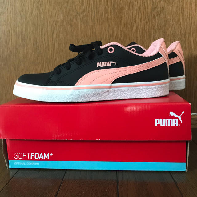 Puma Pumaシューズ 黒 ピンク の通販 By にのさち S Shop プーマならラクマ