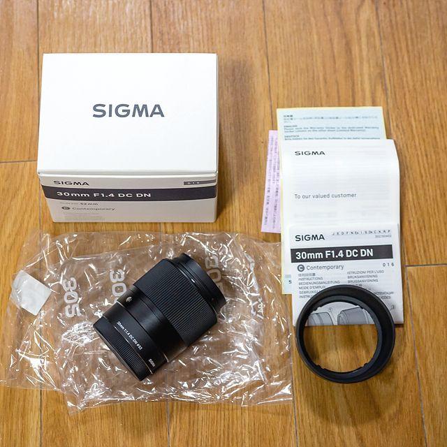 SIGMA 30mm f1.4 DC DN ソニーEマウント 美品
