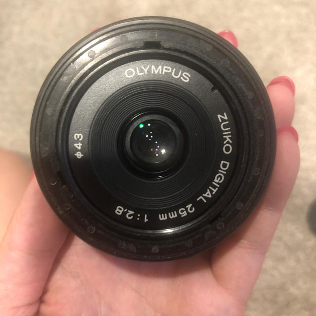 OLYMPUS(オリンパス)のOLYMPUS 単焦点レンズ スマホ/家電/カメラのカメラ(レンズ(単焦点))の商品写真