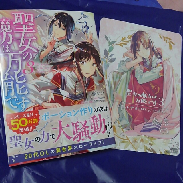 角川書店 聖女の魔力は万能です 3巻 特典つき の通販 By レイン コメント必須 サブ S Shop カドカワショテンならラクマ 角川書店 聖女の魔力は万能です 3巻 特典つき の通販 By レイン コメント必須 サブ S Shop カドカワショテンならラクマ