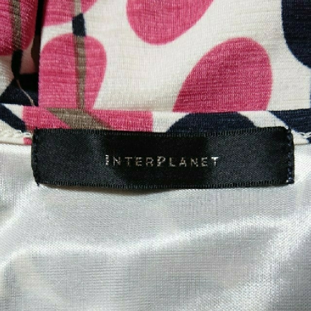 INTERPLANET(インタープラネット)のINTERPLANET・インタープラネット・ワンピース レディースのワンピース(ミニワンピース)の商品写真