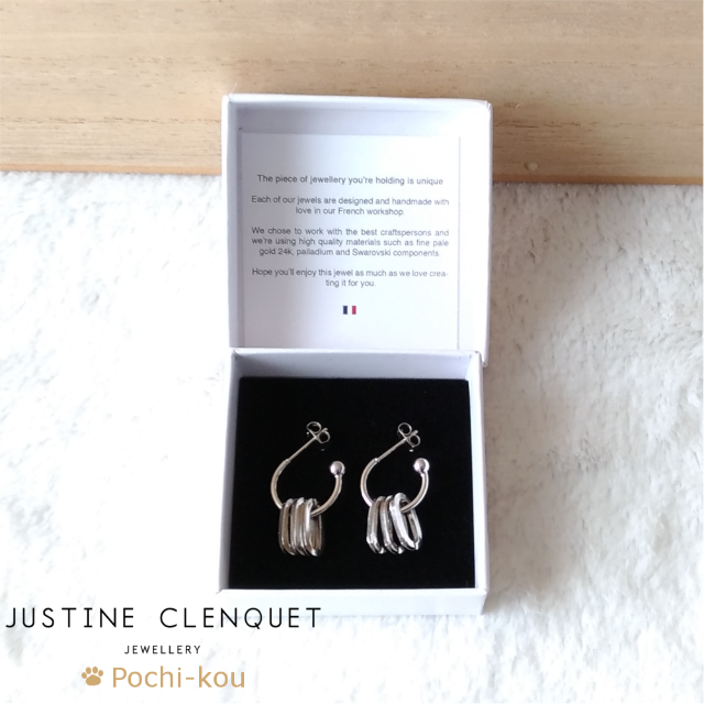 日本未入荷 Justine Clenquet デビーフープ ピアス セット 両耳