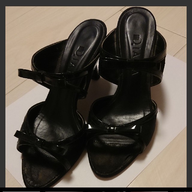 DIANA(ダイアナ)のダイアナリボン付きサンダル(ミュール) レディースの靴/シューズ(ミュール)の商品写真