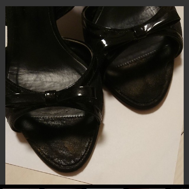 DIANA(ダイアナ)のダイアナリボン付きサンダル(ミュール) レディースの靴/シューズ(ミュール)の商品写真