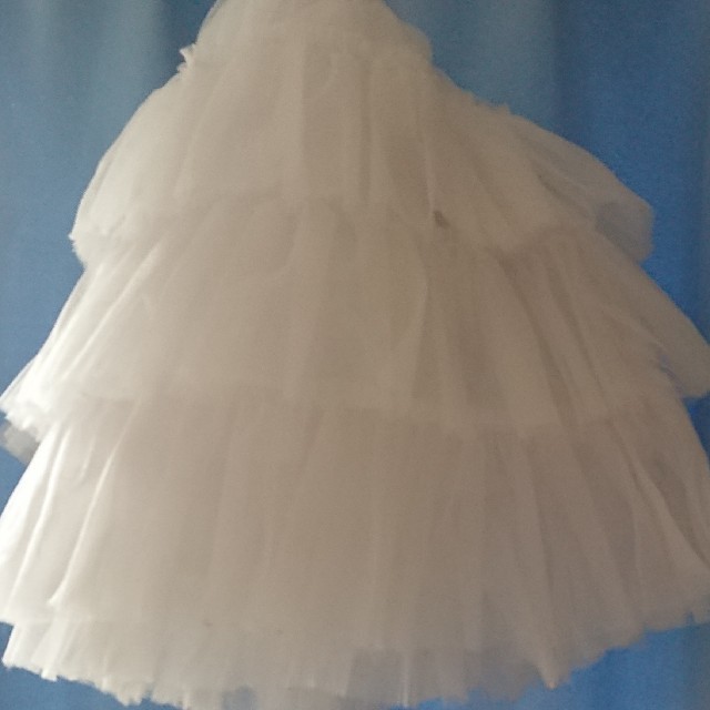 Angelic Pretty(アンジェリックプリティー)のロリィタ パニエ ホワイト アンドロミオ レディースのスカート(その他)の商品写真