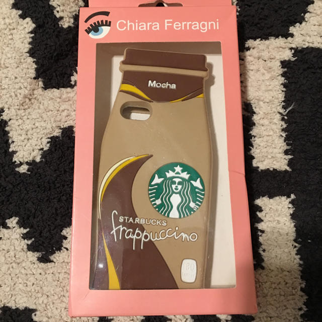 Starbucks Coffee(スターバックスコーヒー)のスタバ iphone SE シリコン ケース フラペチーノ 限定 スマホ/家電/カメラのスマホアクセサリー(iPhoneケース)の商品写真