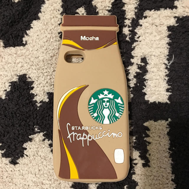 Starbucks Coffee(スターバックスコーヒー)のスタバ iphone SE シリコン ケース フラペチーノ 限定 スマホ/家電/カメラのスマホアクセサリー(iPhoneケース)の商品写真