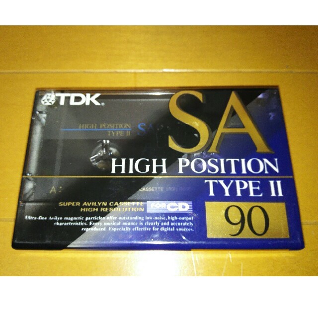 TDK - カセットテープ TDK SA 90分 新品未開封の通販 by ぶんすけ's shop｜ティーディーケイならラクマ