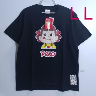 サンリオ(サンリオ)の《新品》ペコちゃん☆ L Lサイズ☆半袖Tシャツ・黒♪(Tシャツ/カットソー(半袖/袖なし))