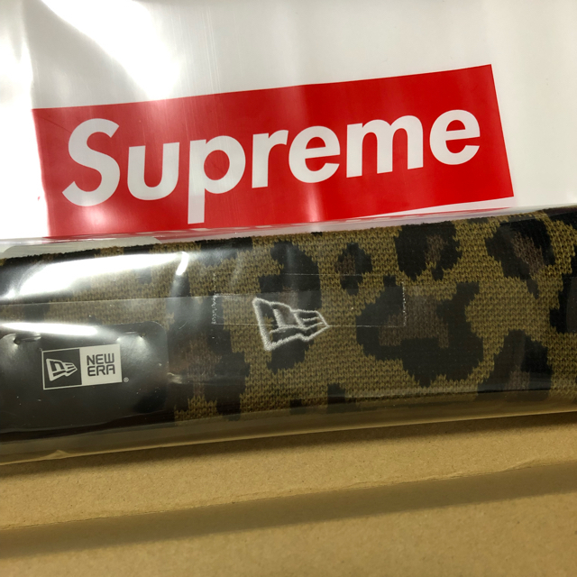 supreme New Era Big Logo Headband 2