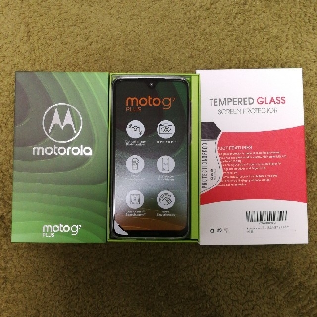 ANDROID(アンドロイド)のMotorola Moto g7 plus 国内正規品 スマホ/家電/カメラのスマートフォン/携帯電話(スマートフォン本体)の商品写真