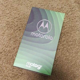 アンドロイド(ANDROID)のMotorola Moto g7 plus 国内正規品(スマートフォン本体)