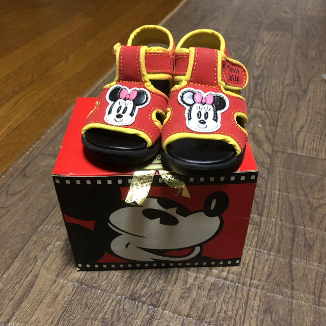 Disney(ディズニー)の【新品】ディズニー サンダル 13㎝ ベビー キッズ/ベビー/マタニティのベビー靴/シューズ(~14cm)(サンダル)の商品写真