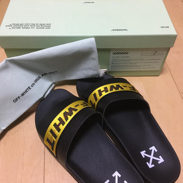 OFF-WHITE(オフホワイト)の24時間以内発送 新品 off-white オフホワイト サンダル 42 メンズの靴/シューズ(サンダル)の商品写真