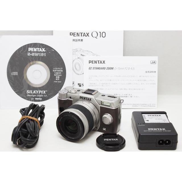 PENTAX(ペンタックス)のペンタックス Q10 02 STANDARD ZOOM キット スマホ/家電/カメラのカメラ(ミラーレス一眼)の商品写真