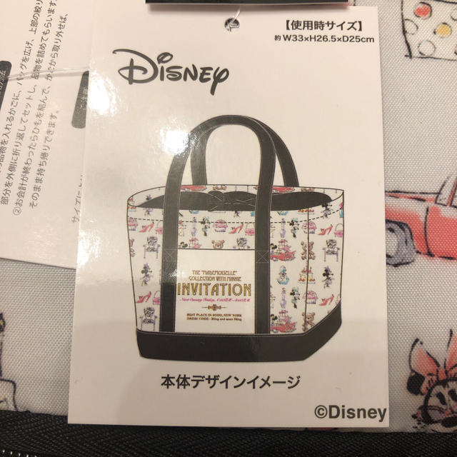 Disney(ディズニー)の【即決OK】ミニー ミニーマウス     ミニーちゃん エコバック レディースのバッグ(エコバッグ)の商品写真