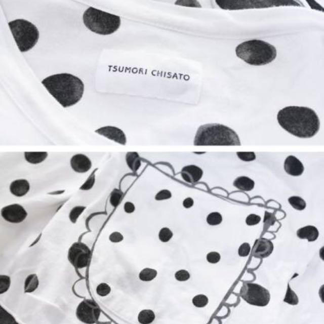 TSUMORI CHISATO(ツモリチサト)の手書きドットデザインワンピース...♪ レディースのワンピース(ミニワンピース)の商品写真