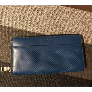 コーチ(COACH)の【一箇所ほつれ有り】COACH 長財布(長財布)